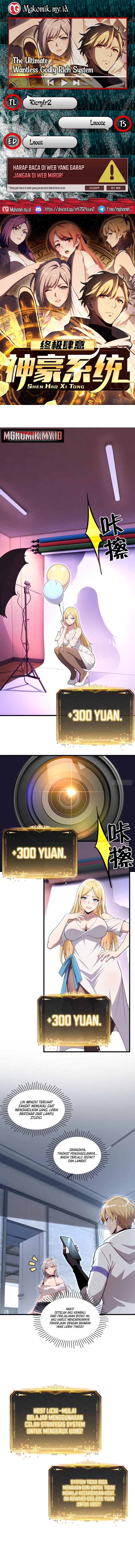 The Ultimate Wantless Godly Rich System Chapter 61 Gambar 1