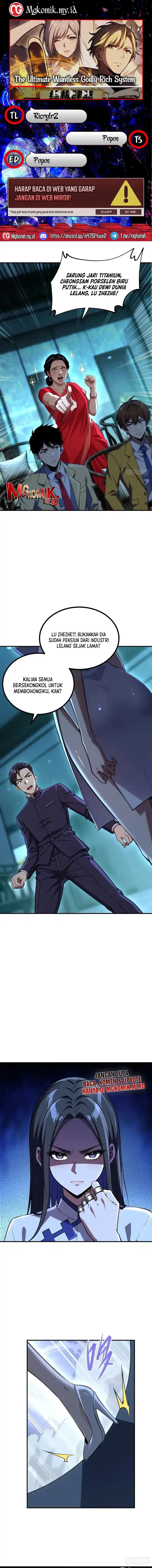 The Ultimate Wantless Godly Rich System Chapter 71 Gambar 1