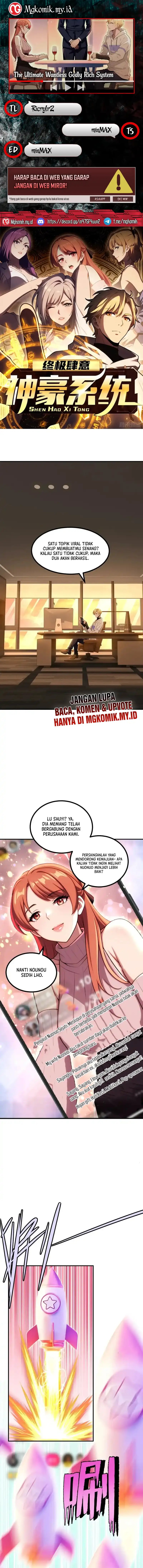 The Ultimate Wantless Godly Rich System Chapter 75 Gambar 1