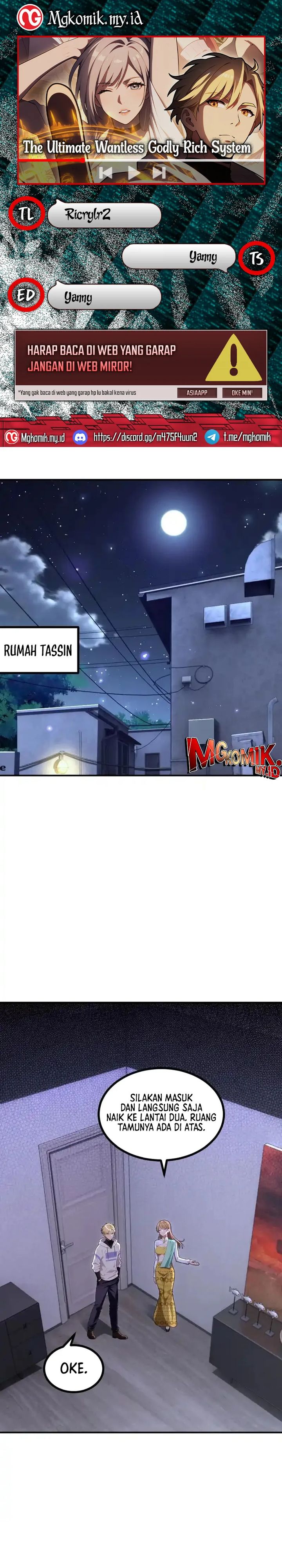The Ultimate Wantless Godly Rich System Chapter 78 Gambar 1