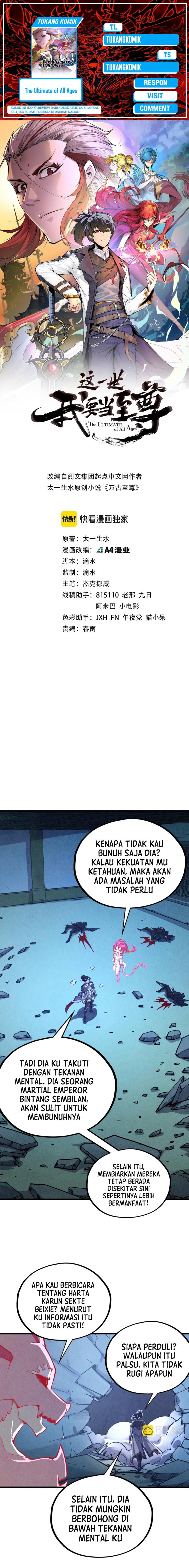 The Ultimate of All Ages (The Ancient Sovereign of Eternity) Chapter 398 Gambar 1