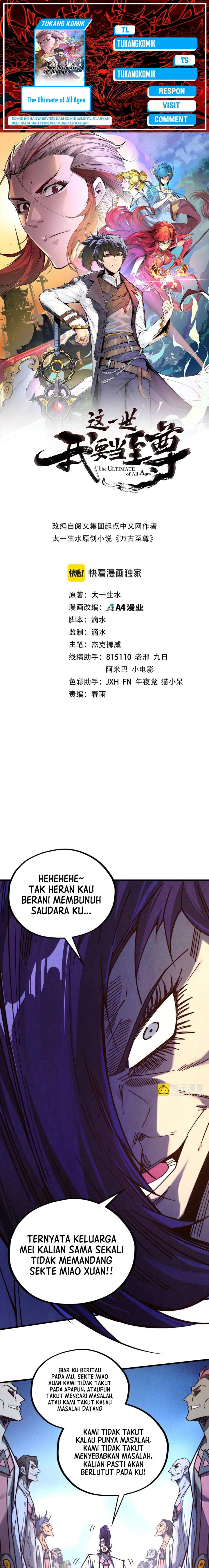 The Ultimate of All Ages (The Ancient Sovereign of Eternity) Chapter 427 Gambar 1