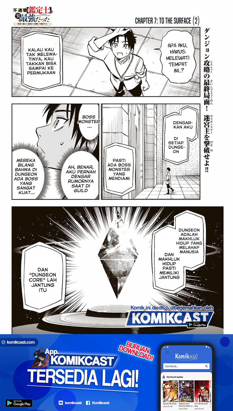The Unfavorable Job “Appraiser” Is Actually the Strongest Chapter 07.2 Gambar 2
