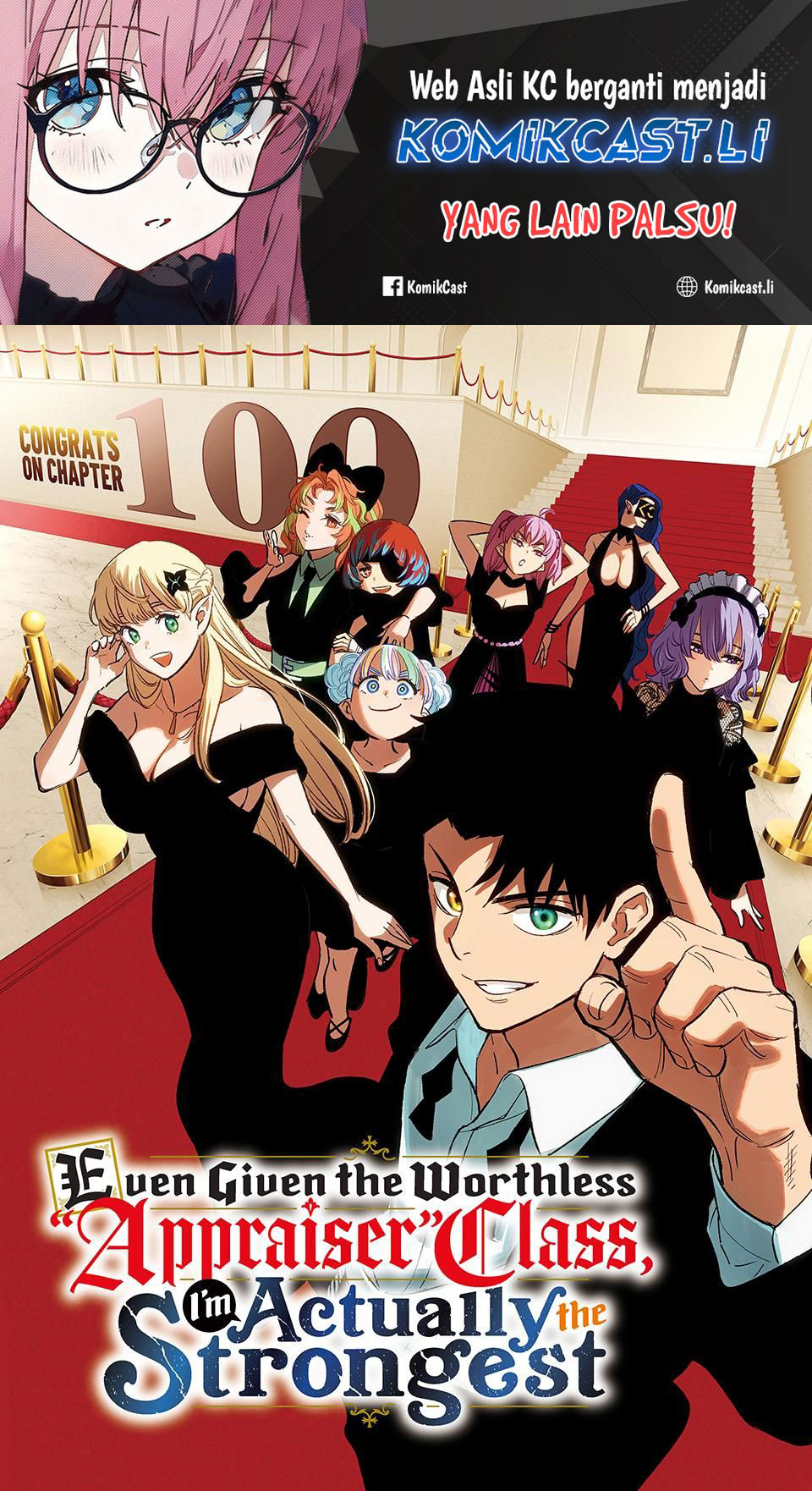The Unfavorable Job “Appraiser” Is Actually the Strongest Chapter 100 Gambar 2