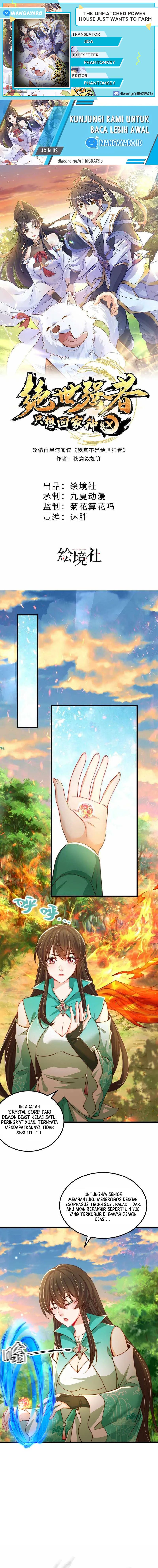 The Unmatched Powerhouse Just Wants to Farm Chapter 84 Gambar 1