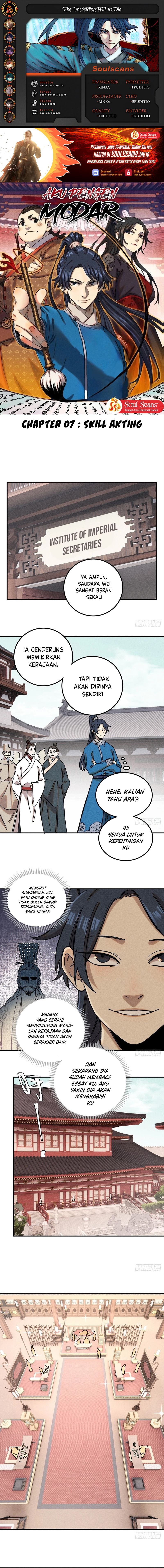 The Unyielding Will to Die Chapter 07 Gambar 1