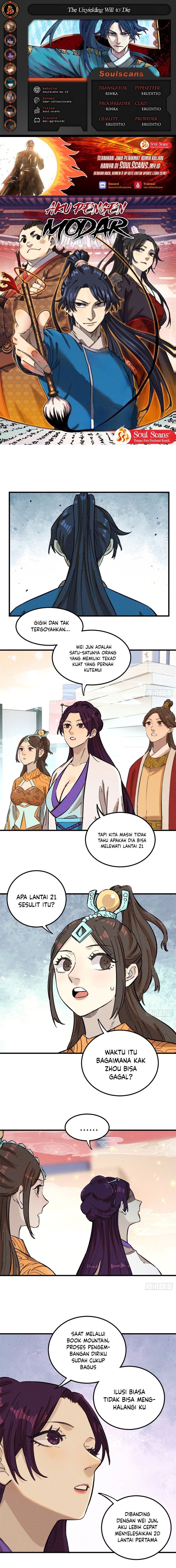 The Unyielding Will to Die Chapter 14 Gambar 1