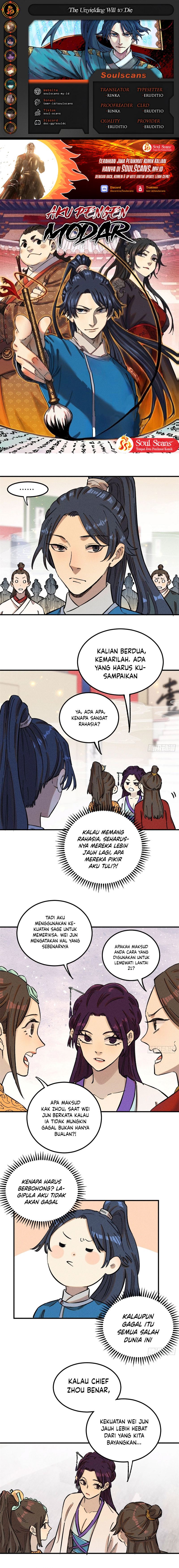 The Unyielding Will to Die Chapter 15 Gambar 1