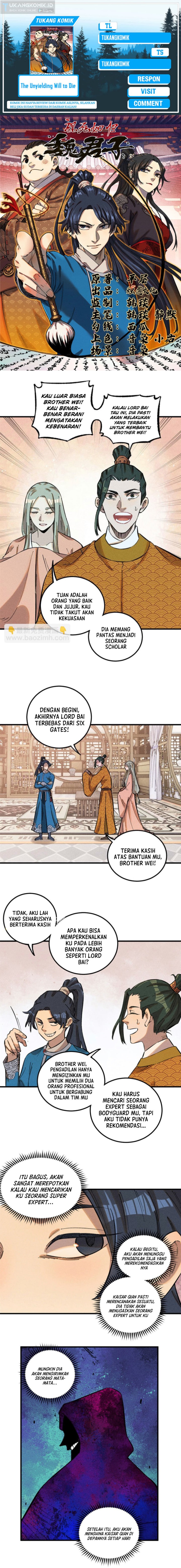 The Unyielding Will to Die Chapter 18 Gambar 1