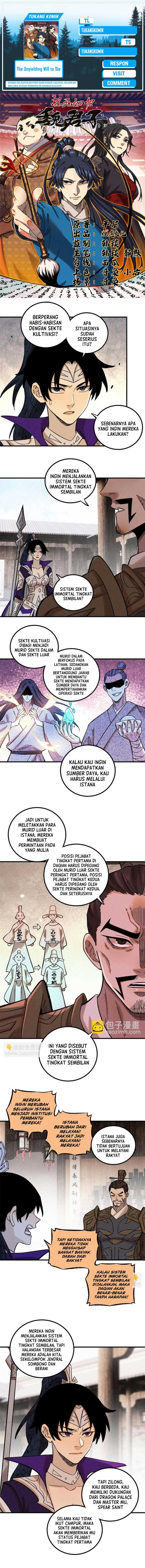The Unyielding Will to Die Chapter 38 Gambar 1