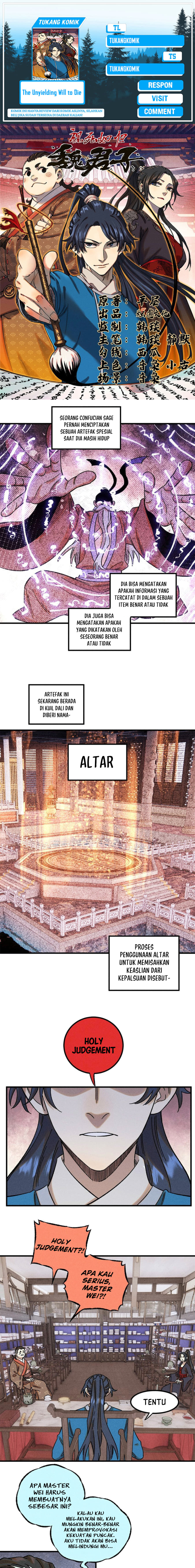 The Unyielding Will to Die Chapter 48 Gambar 1