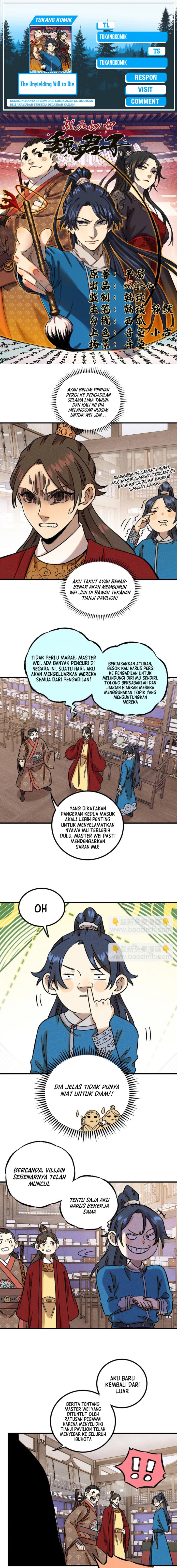 The Unyielding Will to Die Chapter 49 Gambar 1