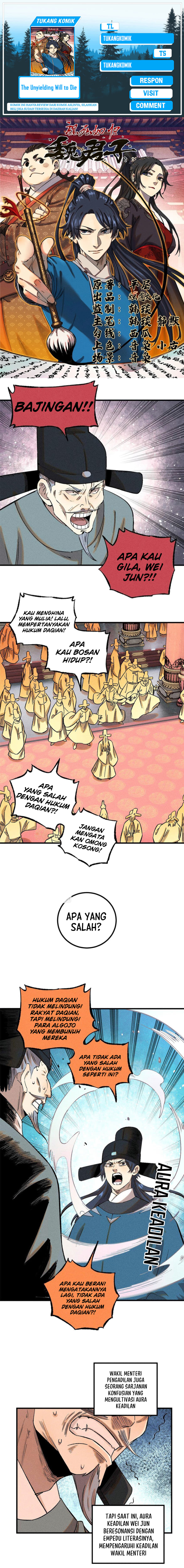 The Unyielding Will to Die Chapter 51 Gambar 1