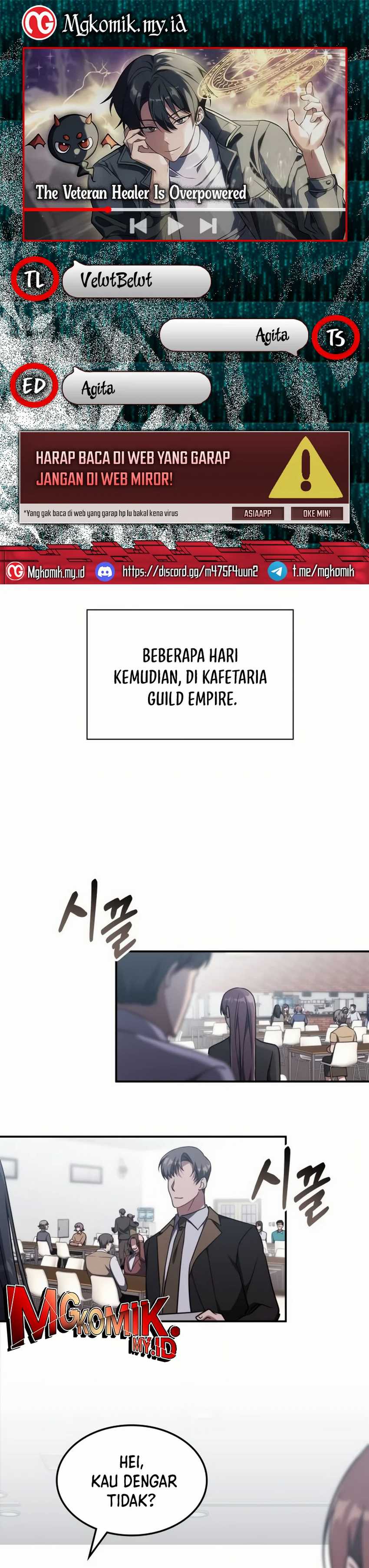 The Veteran Healer Is Overpowered Chapter 09 Gambar 1