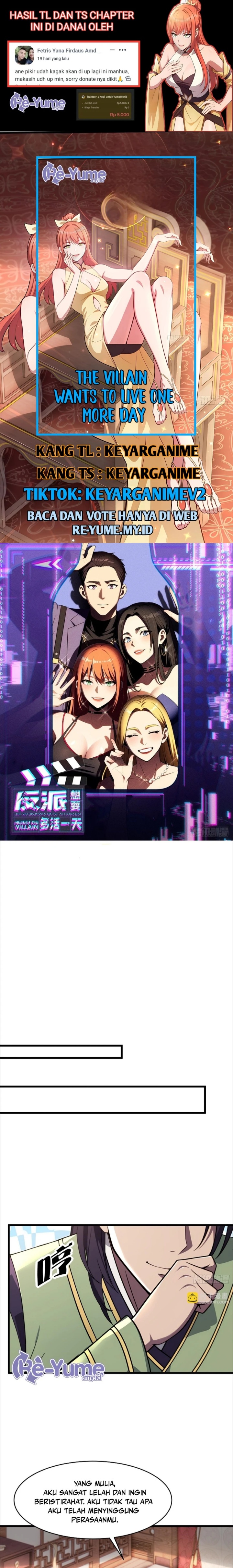 The Villain Wants to Live One More Day Chapter 37 Gambar 1