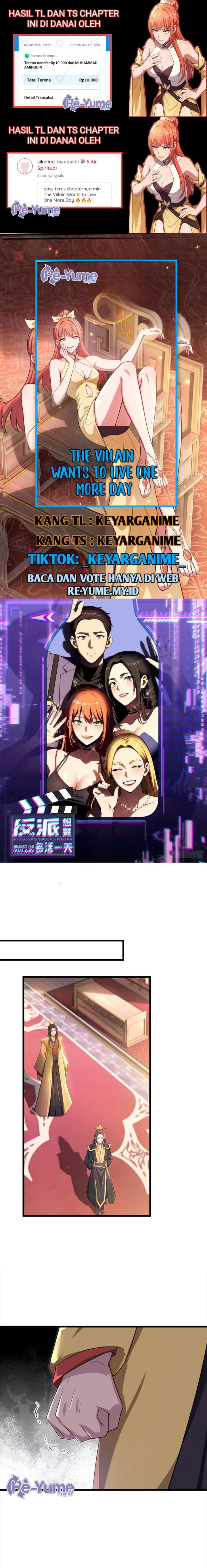 The Villain Wants to Live One More Day Chapter 39 Gambar 1