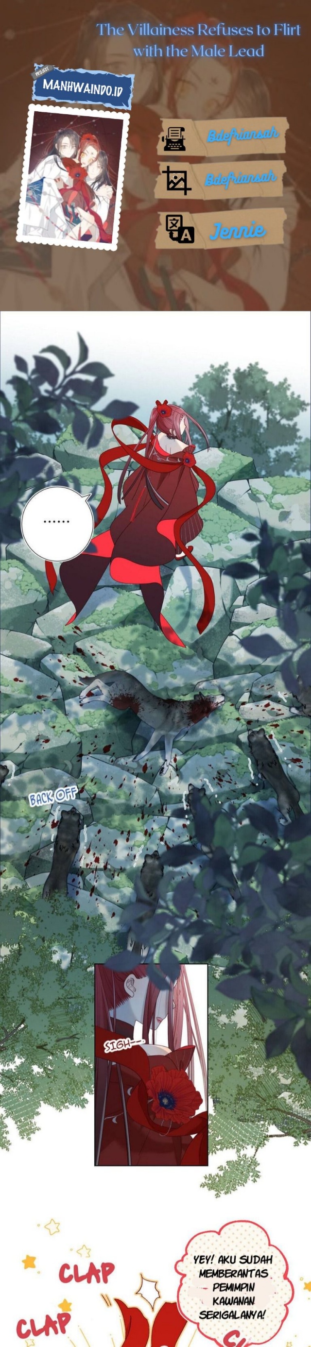 The Villainess Refuses to Flirt with the Male Lead Chapter 21 Gambar 1