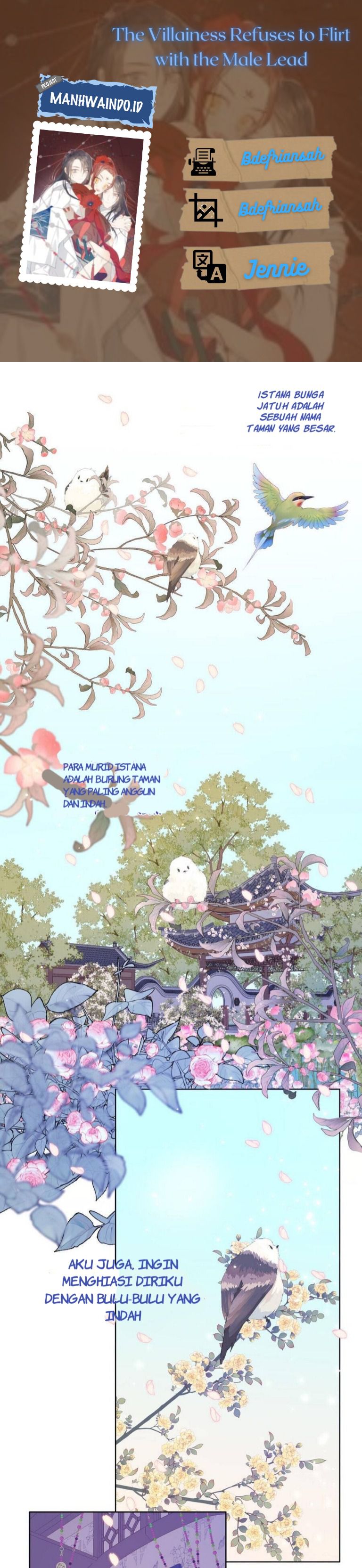 The Villainess Refuses to Flirt with the Male Lead Chapter 22 Gambar 1