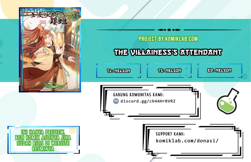 The Villainess’s Attendant Chapter 01 Gambar 1
