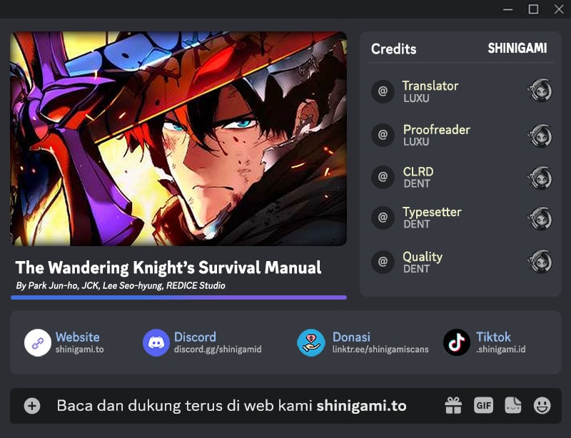 The Wandering Knight’s Survival Manual Chapter 11 Gambar 1