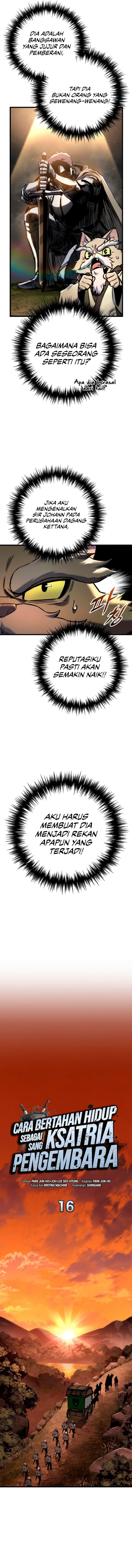 The Wandering Knight’s Survival Manual Chapter 16 Gambar 8