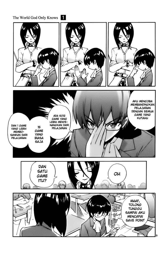 The World God Only Knows Chapter 01 Gambar 10