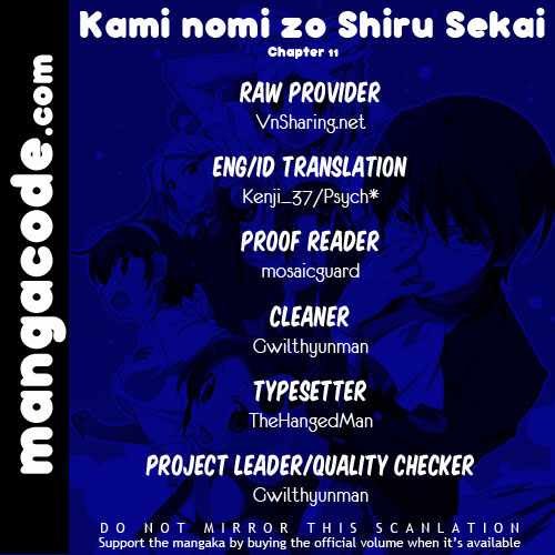 The World God Only Knows Chapter 11 Gambar 1