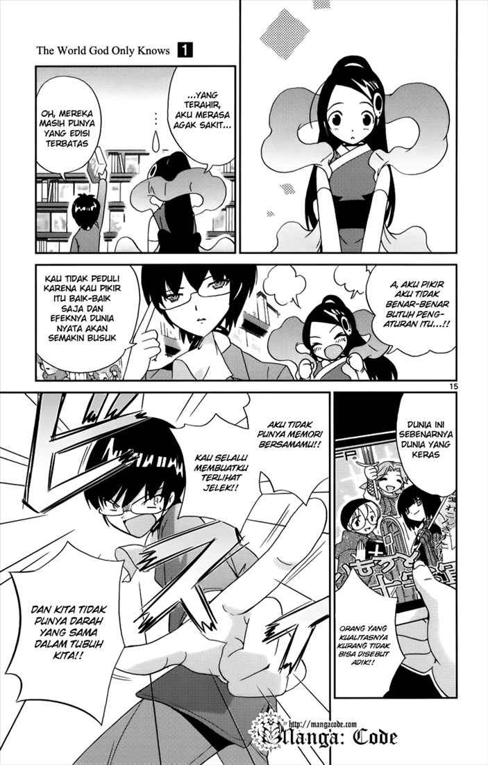The World God Only Knows Chapter 02 Gambar 17