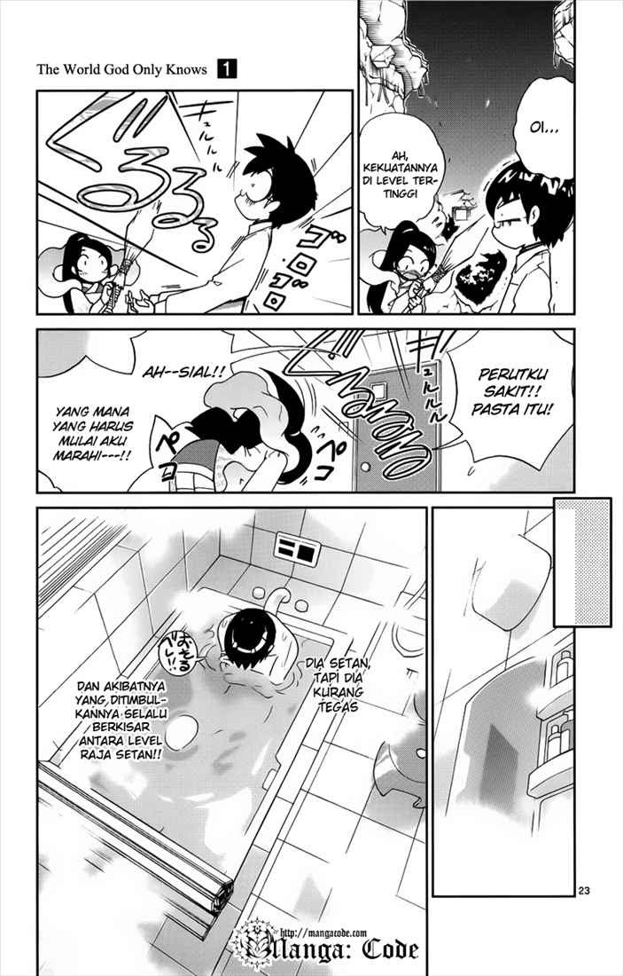 The World God Only Knows Chapter 02 Gambar 25