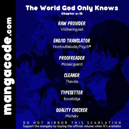 The World God Only Knows Chapter 21 Gambar 1