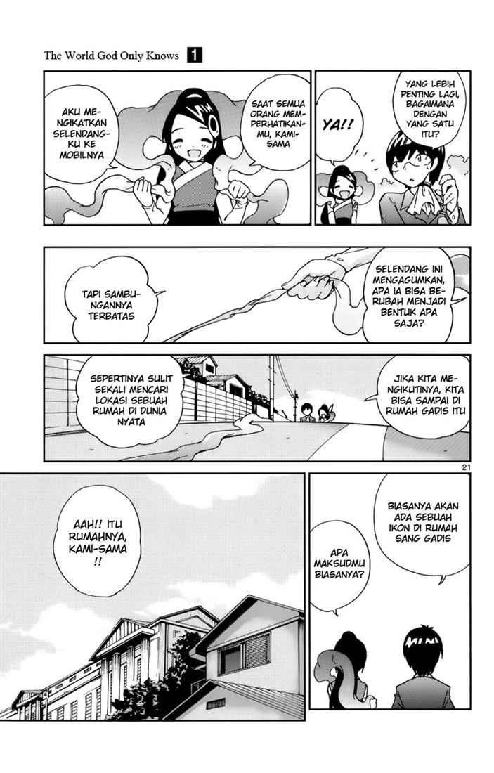 The World God Only Knows Chapter 03 Gambar 22