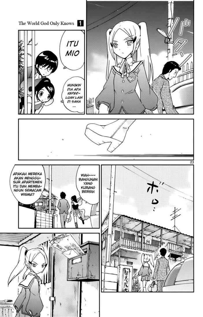 The World God Only Knows Chapter 03 Gambar 24