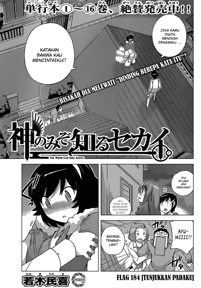 The World God Only Knows Chapter 184 Gambar 2