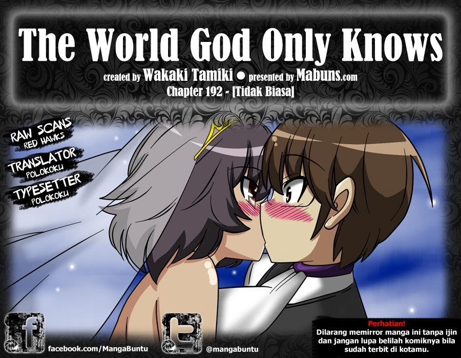 The World God Only Knows Chapter 192 Gambar 1