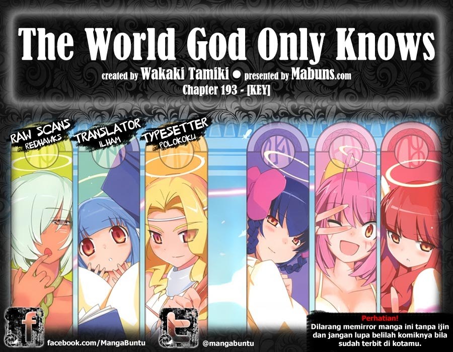 The World God Only Knows Chapter 193 Gambar 1