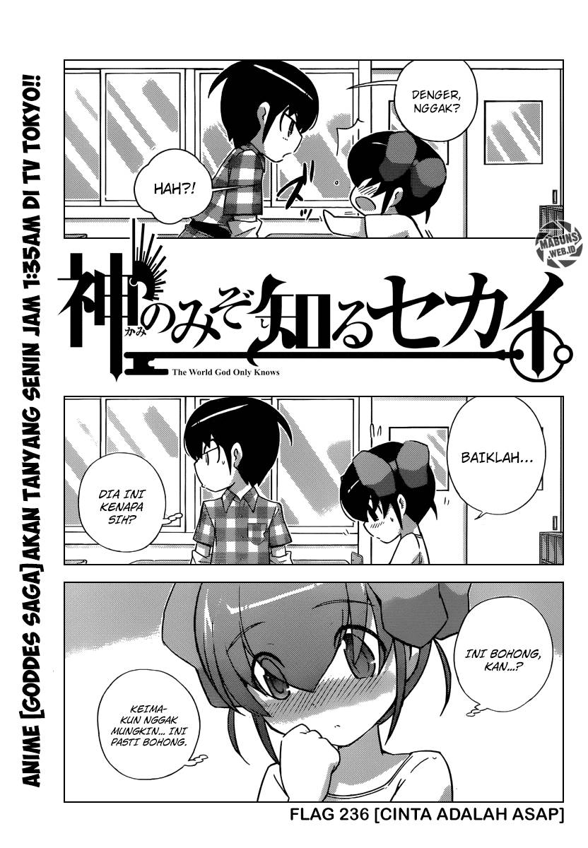 The World God Only Knows Chapter 236 Gambar 4