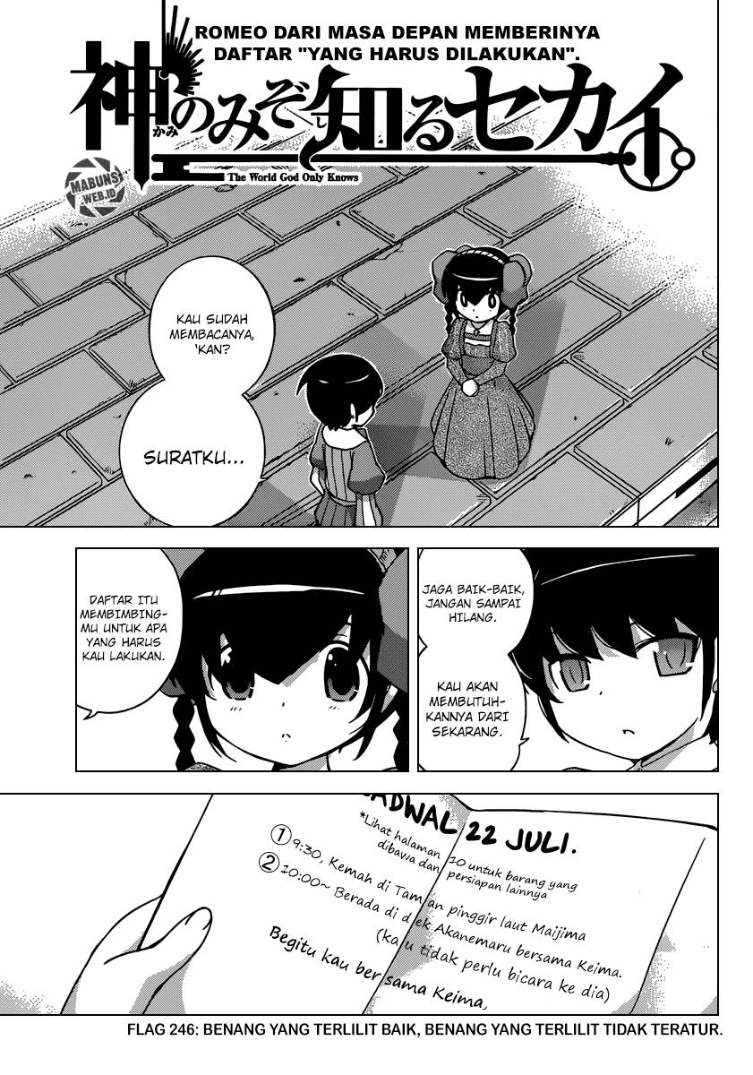 The World God Only Knows Chapter 246 Gambar 2