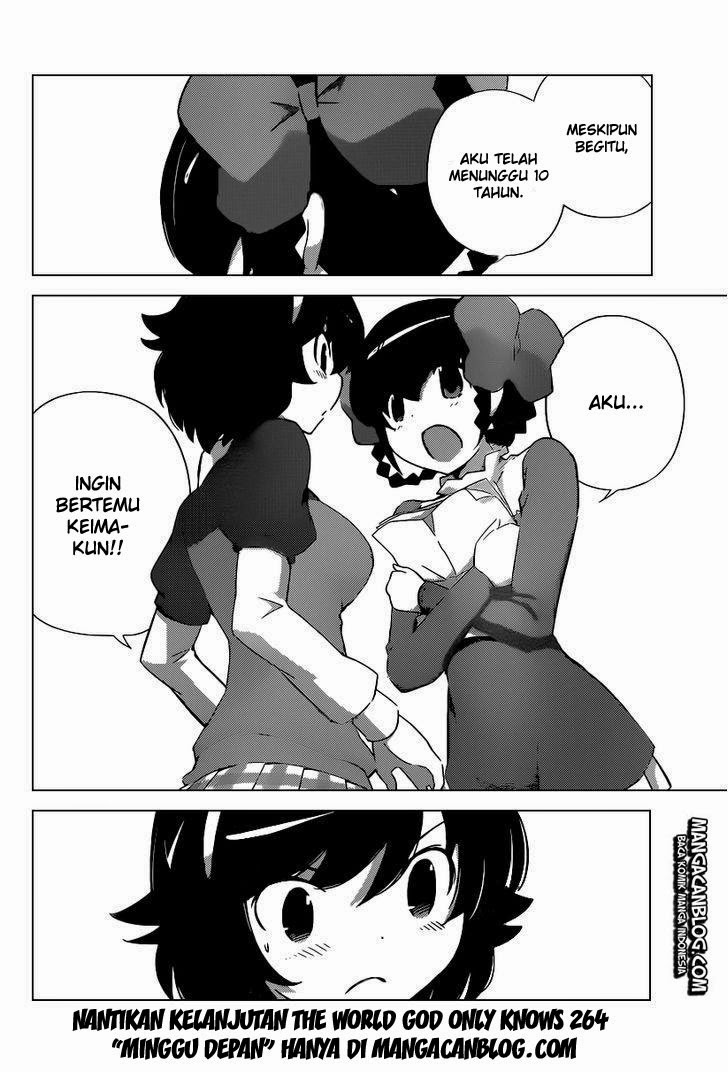 The World God Only Knows Chapter 263 Gambar 17