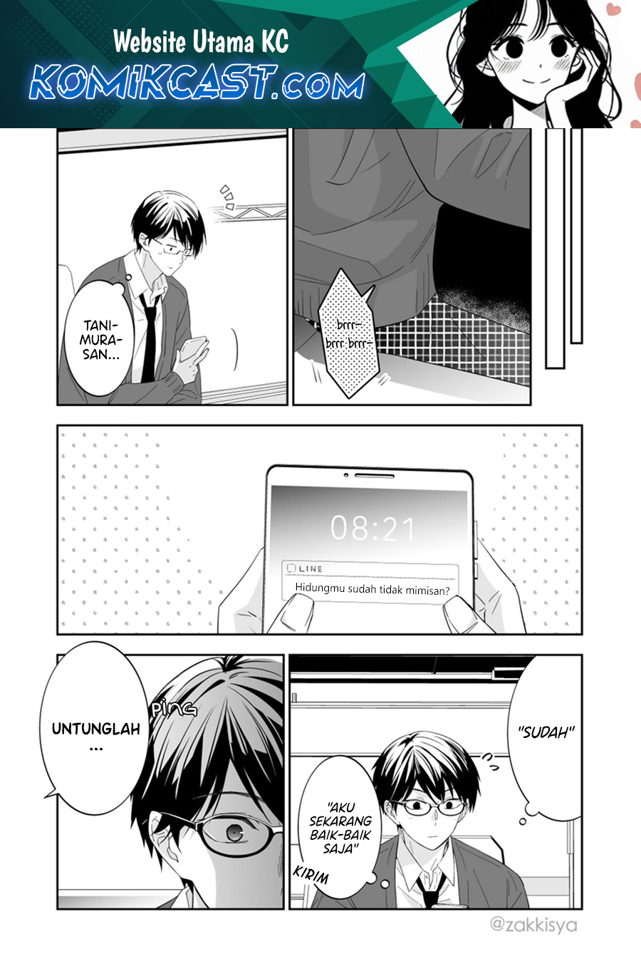 The World Will Be Destroyed Tomorrow, so I Want to Rub Your Boobs Chapter 18 Gambar 2