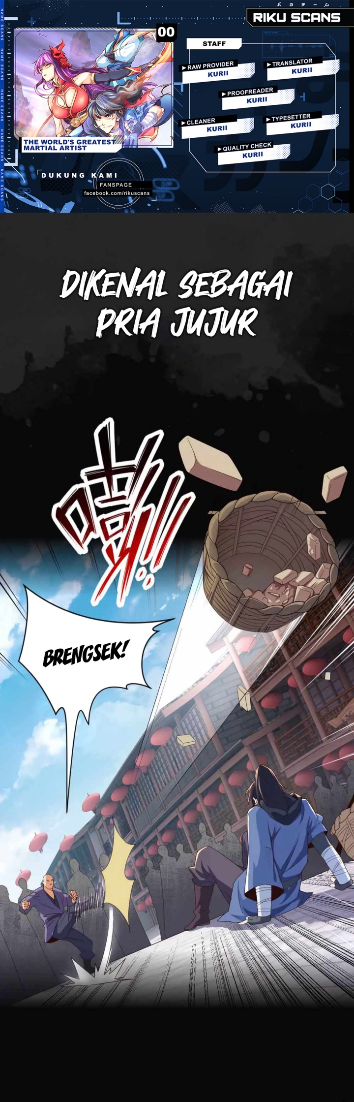 The World’s Greatest Martial Artist Chapter 00 Gambar 1