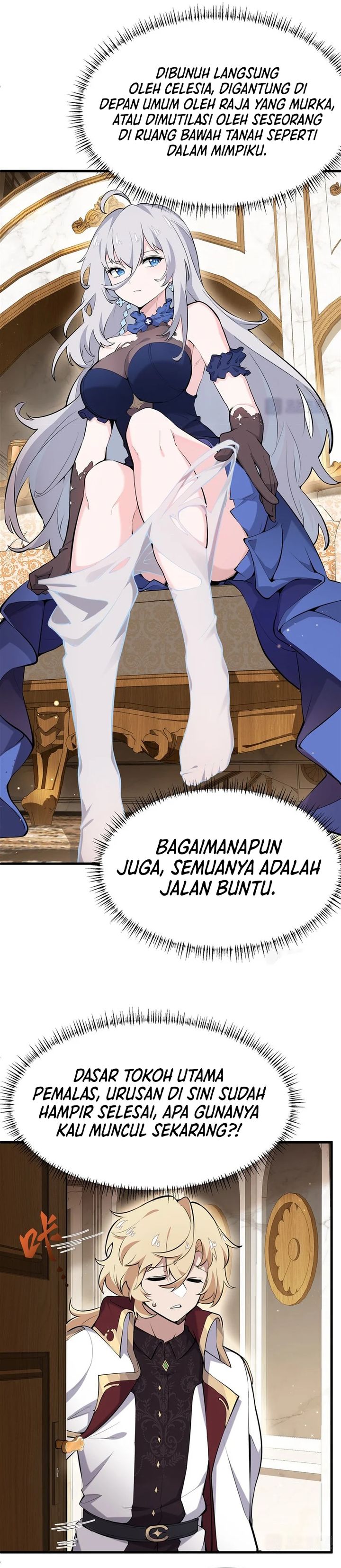 The Yellow-haired Villain in Female Main Character’s Novel wants Happiness Chapter 08 Gambar 10