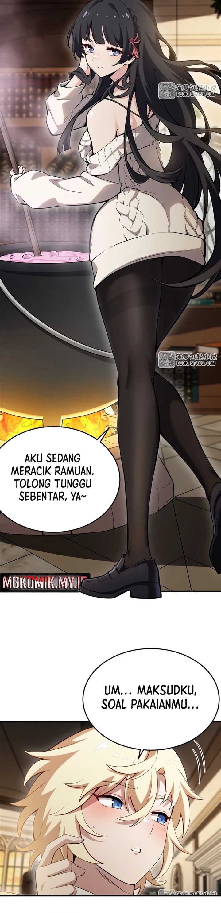 The Yellow-haired Villain in Female Main Character’s Novel wants Happiness Chapter 53 Gambar 14