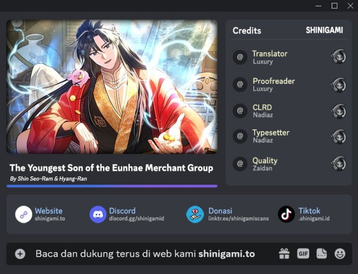 The Youngest Son of the Eunhae Merchant Group Chapter 39 Gambar 1