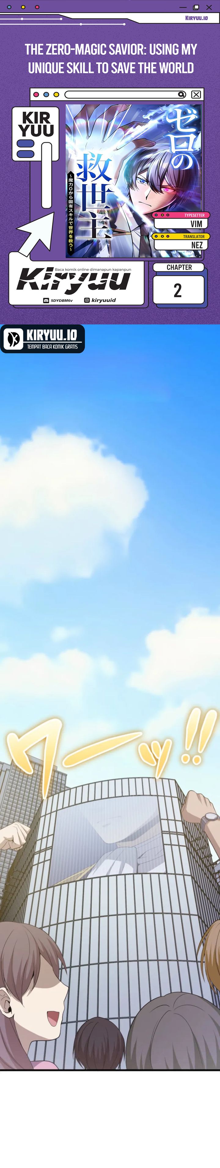The Zero-Magic Savior: Using My Unique Skill to Save the World Chapter 02 Gambar 1