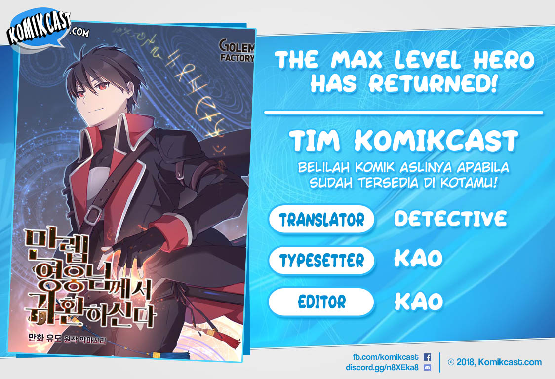The MAX Leveled Hero Will Return! Chapter 61 Gambar 1