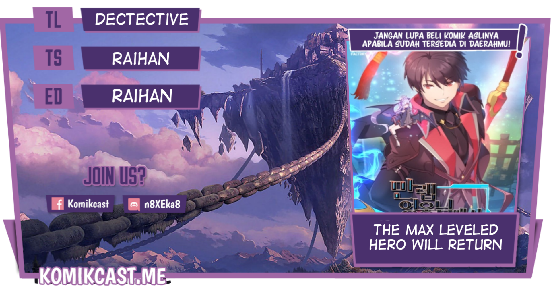 The MAX Leveled Hero Will Return! Chapter 95 Gambar 1