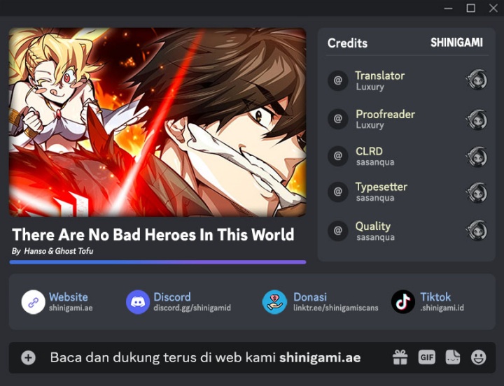 There Are No Bad Heroes In This World Chapter 22 Gambar 1