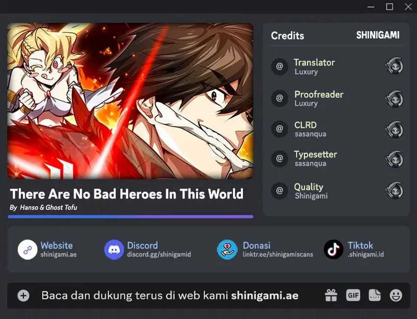 There Are No Bad Heroes In This World Chapter 26 Gambar 1