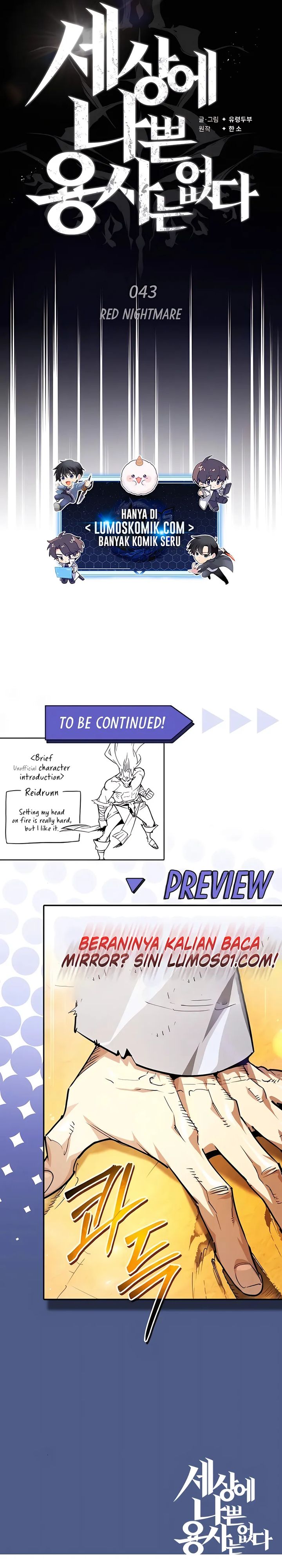 There Are No Bad Heroes In This World Chapter 43 Gambar 44