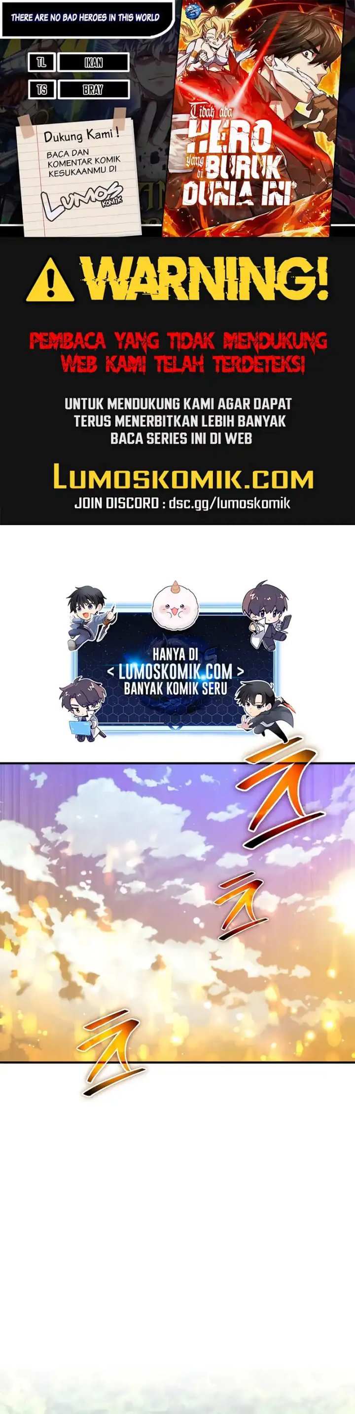 There Are No Bad Heroes In This World Chapter 50 Gambar 1